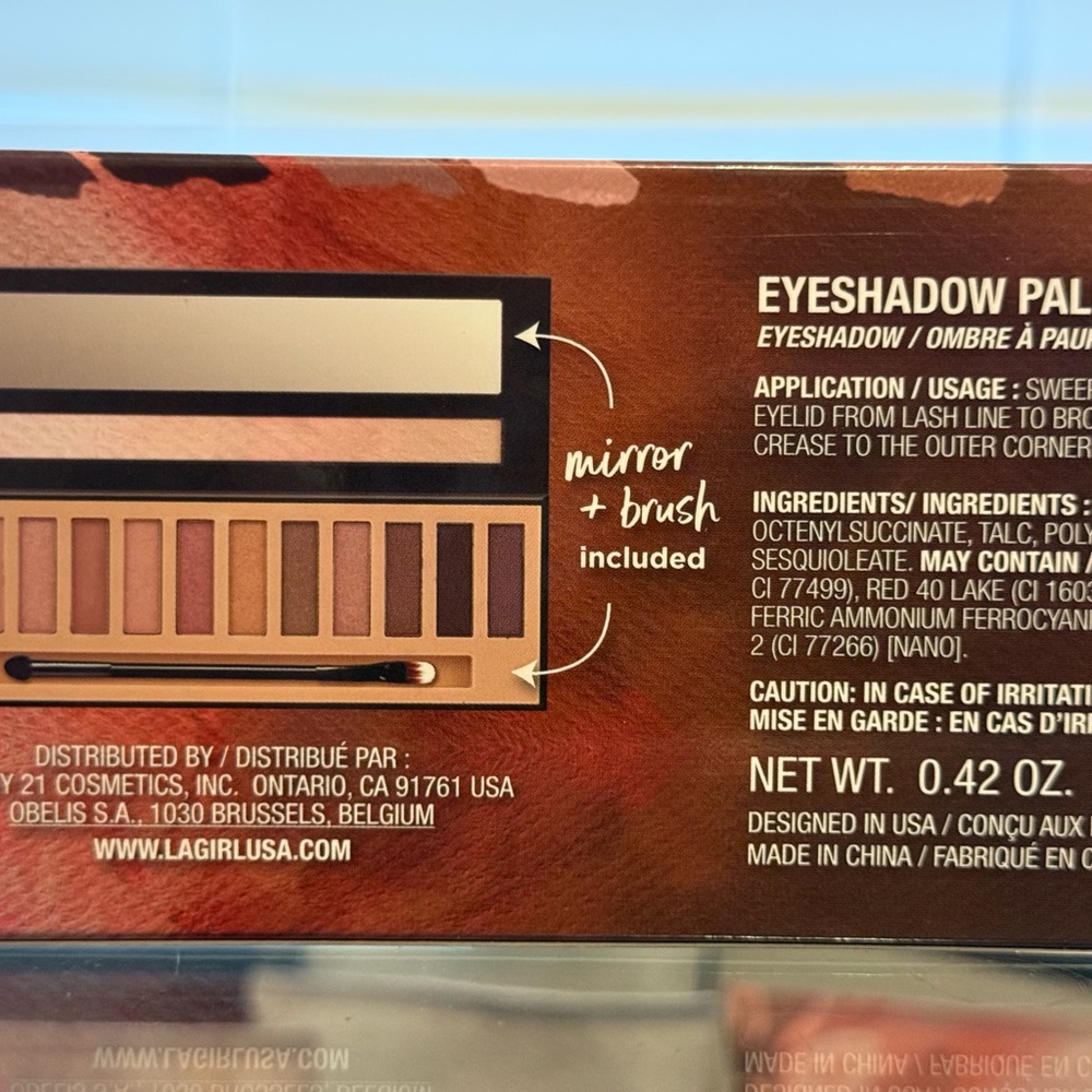 L.A. Colors Eyeshadow Palette - Rich Browns - Picture 5 of 7